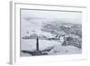 View of Livorno Showing the Lighthouse Beacon and the Port, Italy-null-Framed Giclee Print