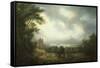 View of Loch Lomond-Alexander Nasmyth-Framed Stretched Canvas