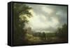 View of Loch Lomond-Alexander Nasmyth-Framed Stretched Canvas