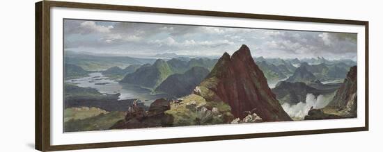 View of Loch Lomond-John Knox-Framed Premium Giclee Print