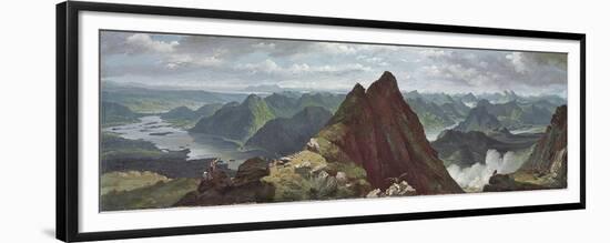 View of Loch Lomond-John Knox-Framed Premium Giclee Print