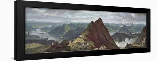 View of Loch Lomond-John Knox-Framed Giclee Print