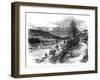 View of Lochnagar, Scotland, 1900-null-Framed Giclee Print