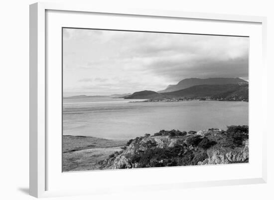 View of Lock Broom, Scotland. 1960-Howard Jones-Framed Photographic Print