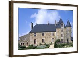 View of Logis De La Chabotterie Residence, Saint-Sulpice-Le-Verdon, Pays De La Loire, France-null-Framed Giclee Print