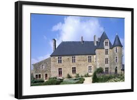 View of Logis De La Chabotterie Residence, Saint-Sulpice-Le-Verdon, Pays De La Loire, France-null-Framed Giclee Print