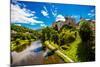 View of Loket Castle in the Countryside of the West Bohemian Spa Triangle Outside of Karlovy Vary-Laura Grier-Mounted Photographic Print