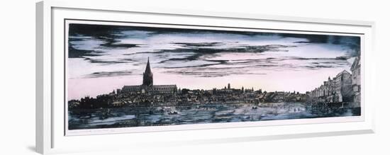 View of London, 1530-Richard Bannister-Framed Giclee Print