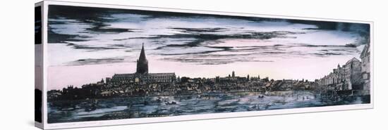 View of London, 1530-Richard Bannister-Stretched Canvas