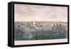 View of London, 1801-Johannes Swertner-Framed Stretched Canvas