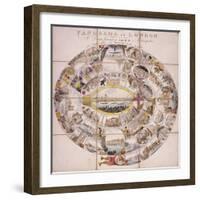 View of London, 1809-null-Framed Giclee Print