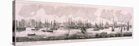 View of London, 1851-Anon-Stretched Canvas