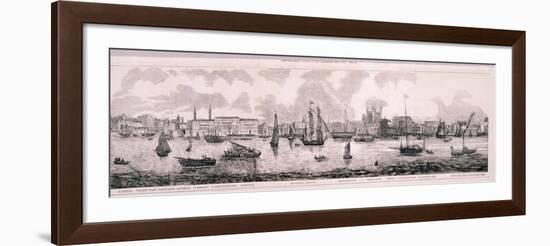 View of London, 1851-Anon-Framed Giclee Print