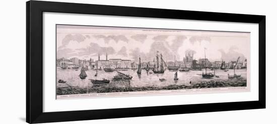 View of London, 1851-Anon-Framed Giclee Print