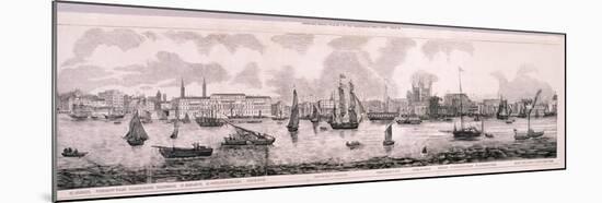 View of London, 1851-Anon-Mounted Giclee Print