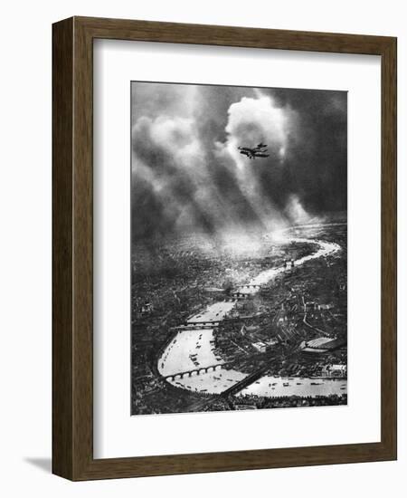 View of London, 1926-1927-Alfred G Buckham-Framed Giclee Print