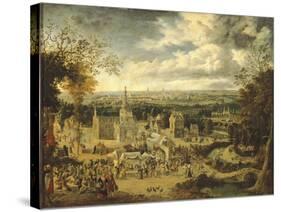 View of London and its Surroundings-John Gubbins-Stretched Canvas
