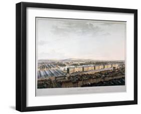 View of London Docks, 1816-Daniel Havell-Framed Giclee Print