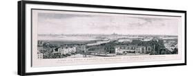 View of London from Islington, 1789-Johannes Swertner-Framed Giclee Print