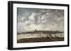 View of London from Southwark, 1640-60-null-Framed Giclee Print