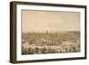 View of London from the North, a Drawing-Canaletto-Framed Art Print