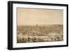 View of London from the North, a Drawing-Canaletto-Framed Art Print