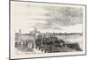 View of London from the Roof of Arundel House Uk 1646-null-Mounted Giclee Print