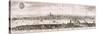 View of London from the South, 1638-Matthaus Merian-Stretched Canvas