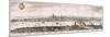 View of London from the South, 1638-Matthaus Merian-Mounted Premium Giclee Print