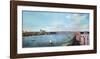 View of London with the Thames-Canaletto-Framed Collectable Print