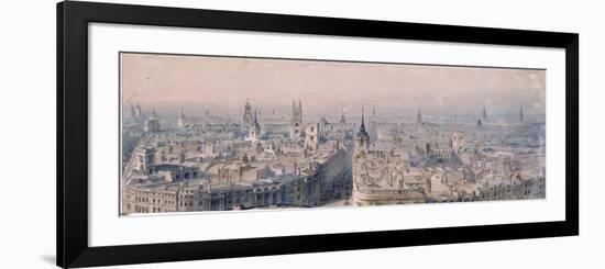 View of London-null-Framed Giclee Print