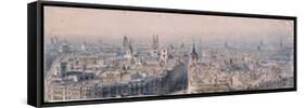 View of London-null-Framed Stretched Canvas