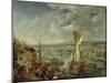 View of London-Jan Griffier The Elder-Mounted Giclee Print