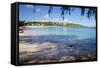 View of Long Bay and Beach-Frank Fell-Framed Stretched Canvas