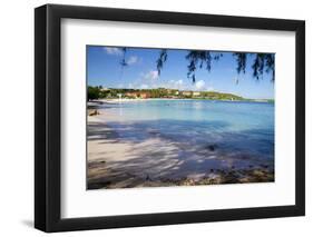 View of Long Bay and Beach-Frank Fell-Framed Photographic Print