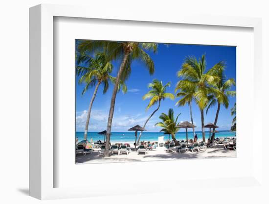 View of Long Bay and Beach-Frank Fell-Framed Photographic Print