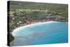 View of Long Bay, Antigua, Leeward Islands, West Indies, Caribbean, Central America-Frank Fell-Stretched Canvas