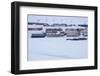 View of Longyearbyen, Spitsbergen, Svalbard, Arctic Circle, Norway, Scandinavia-Stephen Studd-Framed Photographic Print