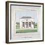 View of Lord Stormont's Mansion Near Wandsworth, London, C1800-null-Framed Giclee Print