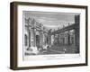 View of Lothbury Court, the Bank of England. City of London, 1809-J Burnett-Framed Giclee Print