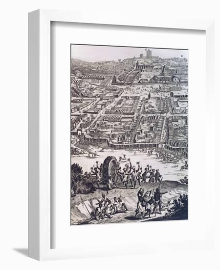 View of Louango in the Land of Bramas-null-Framed Giclee Print