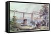 View of Louisville-Asa Coolidge Warren-Framed Stretched Canvas