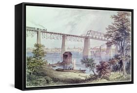 View of Louisville-Asa Coolidge Warren-Framed Stretched Canvas