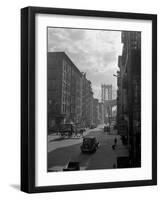 View of Lower East Side from Pitt Street-null-Framed Photographic Print