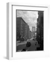 View of Lower East Side from Pitt Street-null-Framed Photographic Print