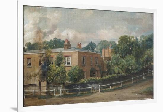 View of Lower Terrace, Hampstead, London-John Constable-Framed Giclee Print