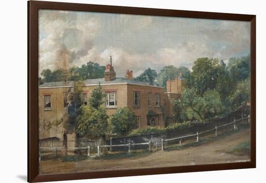 View of Lower Terrace, Hampstead, London-John Constable-Framed Giclee Print