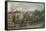 View of Lower Terrace, Hampstead, London-John Constable-Framed Stretched Canvas