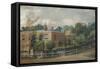 View of Lower Terrace, Hampstead, London-John Constable-Framed Stretched Canvas