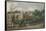 View of Lower Terrace, Hampstead, London-John Constable-Framed Stretched Canvas